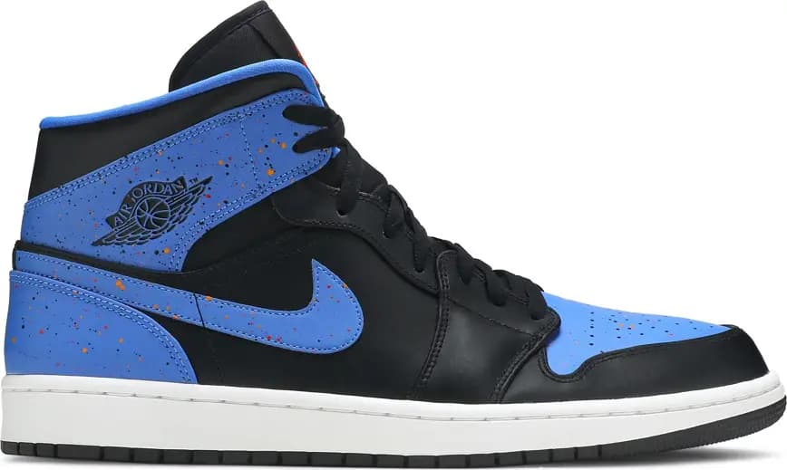 Giày Nike Air Jordan 1 Mid 'Royal Splatter' 554724-048