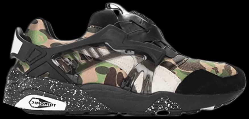 Giày Puma A Bathing Ape x Disc Blaze 'Camo' 358846-01 Giày Puma A Bathing Ape x Disc Blaze 'Camo' 358846-01