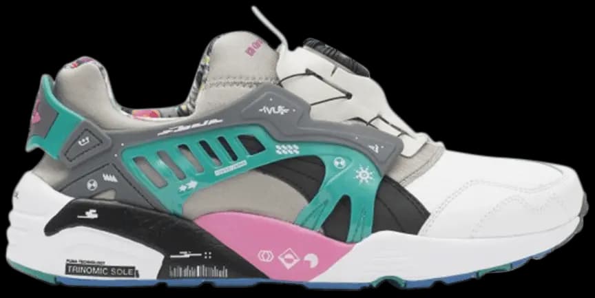 Giày Puma Graphers Rock x Disc Blaze 'White' 361378-01 Giày Puma Graphers Rock x Disc Blaze 'White' 361378-01