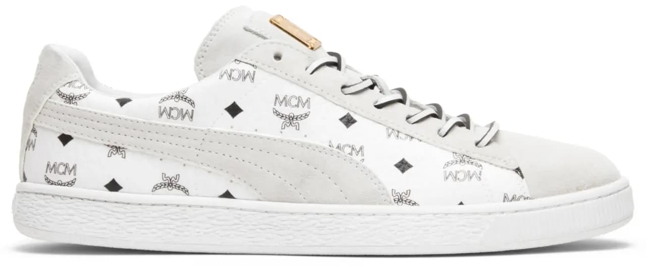 Giày Puma MCM x Suede 'Whisper White' 366299-02