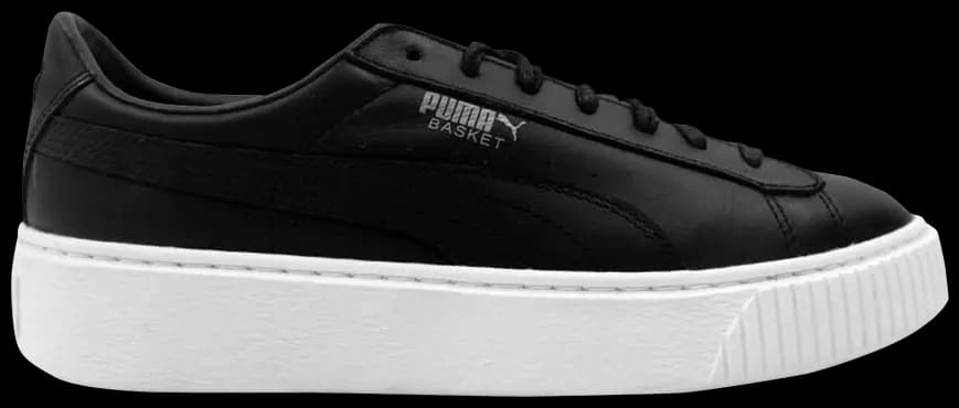 Giày Puma Wmns Basket Platform Core 'Black Gold' 364040-03