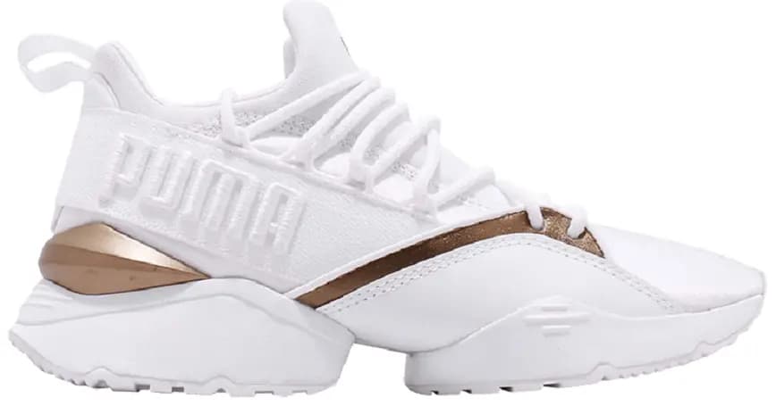 Giày Puma Wmns Muse Maia Luxe 'White' 366766-02