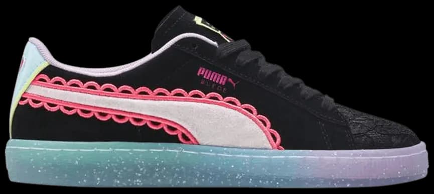Giày Puma Sophia Webster x Wmns Suede 'Black Fiery Coral' 369516-01