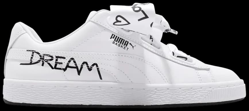 Giày Puma Wmns Basket Heart 'HNDWRTTN' 370185-01