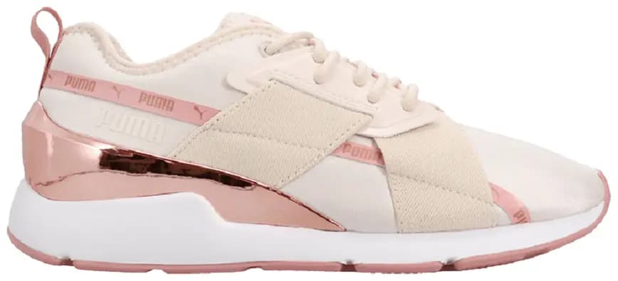 Giày Puma Wmns Muse X-2 Metallic 'Pastel Parchment Rose Gold' 370838-03
