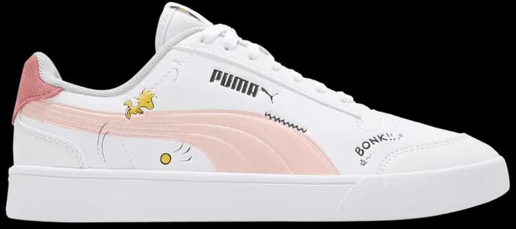 Giày Puma Peanuts x Shuffle Big Kid 'Woodstock White Apricot' 375739-02