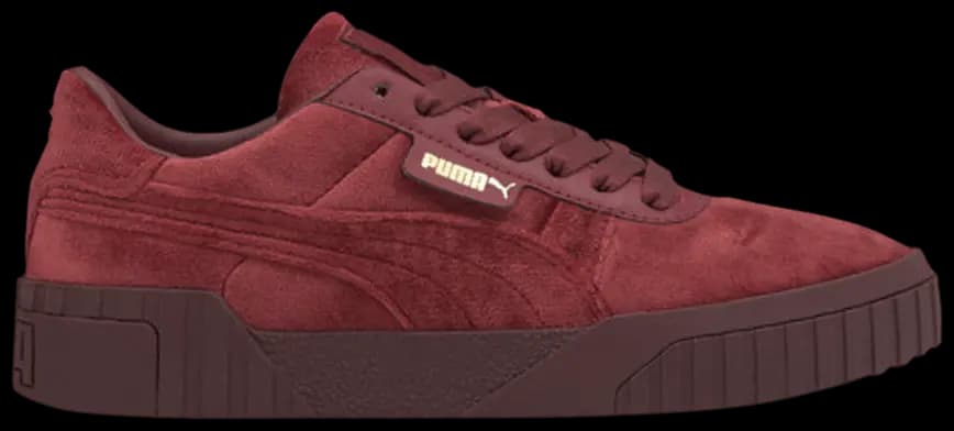 Giày Puma Wmns Cali 'Burgundy Velour' 375837-01