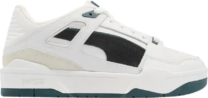 Giày Puma Slipstream Lo Suede 'White Varsity Green' 388634-03