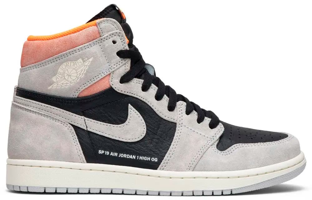 Giày Nike Air Jordan 1 Retro High 'Neutral Grey Hyper Crimson' 555088-018 Giày Nike Air Jordan 1 Retro High 'Neutral Grey Hyper Crimson' 555088-018