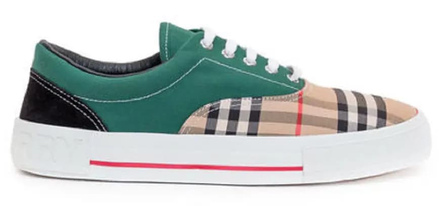 Giày Burberry Vintage Beige Green 80248821
