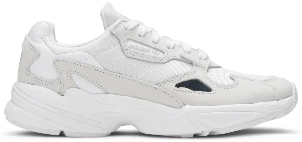 Giày Adidas Falcon 'Triple White' B28128