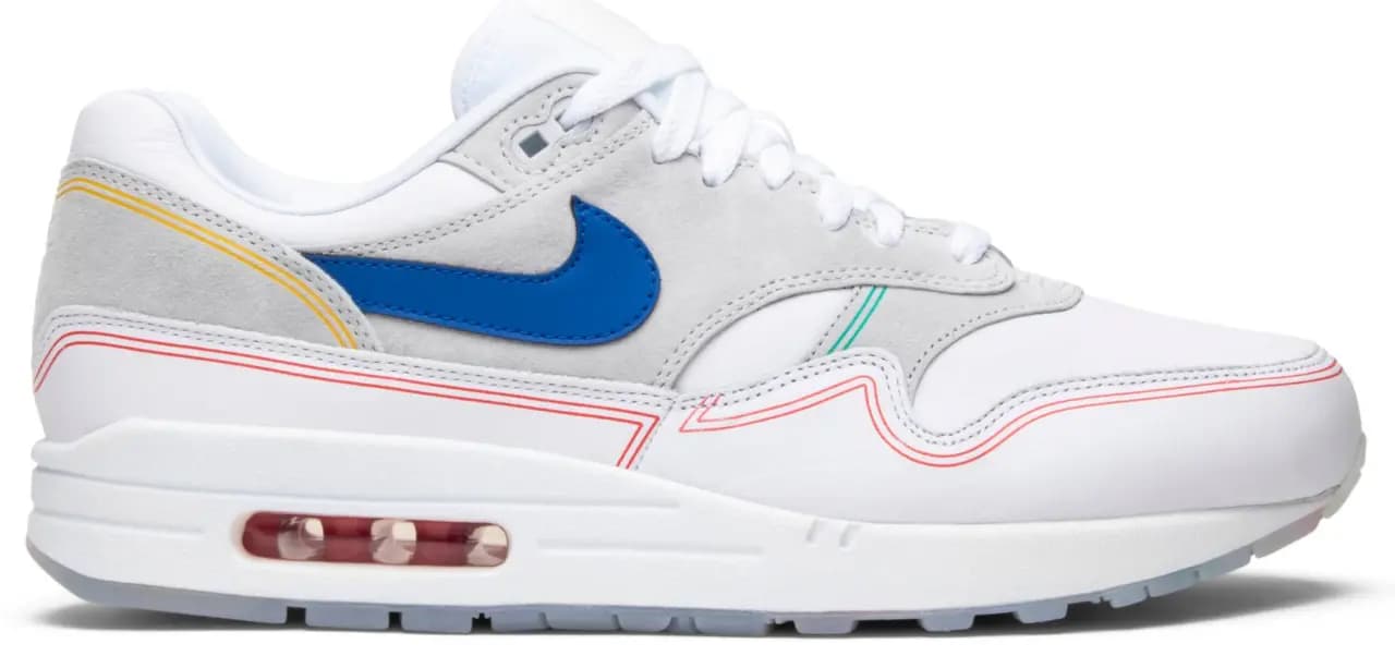 Giày Nike Air Max 1 Pompidou 'Center Day' AV3735-002