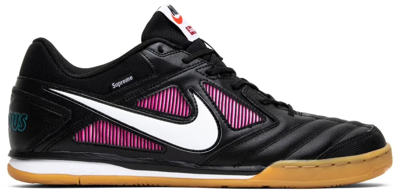 Giày Nike Supreme x Gato SB 'Black' AR9821-001