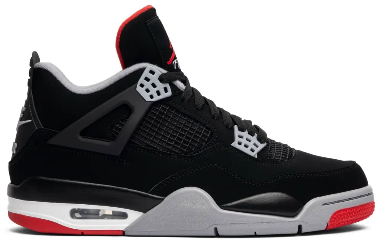 Giày Nike Air Jordan 4 Retro OG 'Bred' 2019 308497-060