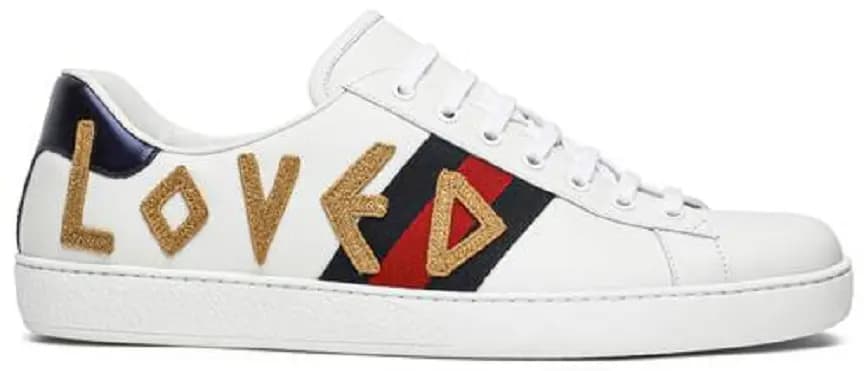 Giày Gucci Ace 'Loved'  497090 DOPE0 9095