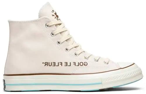 Giày Converse Golf Le Fleur x Chuck 70 Hi 'Parchment Canvas' 163170C