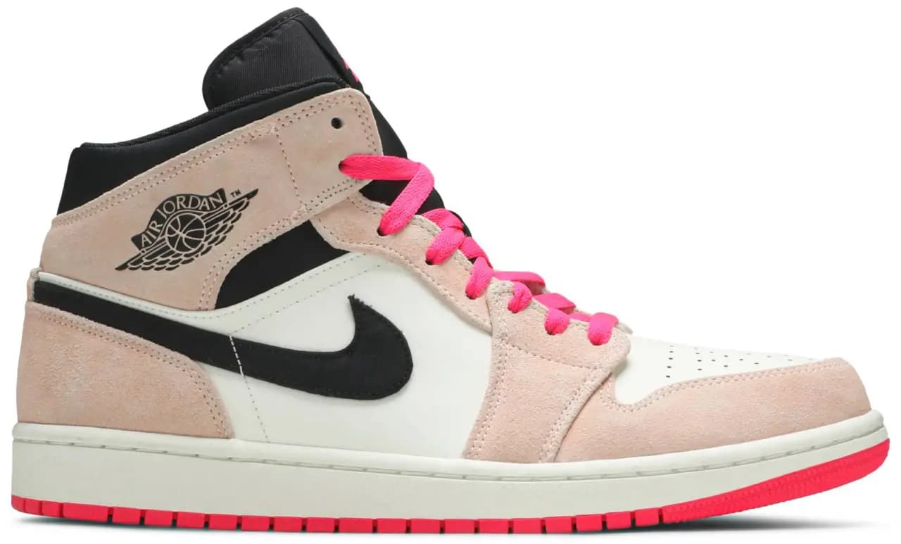 Giày Nike Air Jordan 1 Mid SE 'Crimson Tint' 852542-801