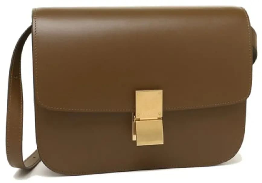 Túi Celine Medium Classic Bag In Box Calfskin Camel 189173DLS.04FG