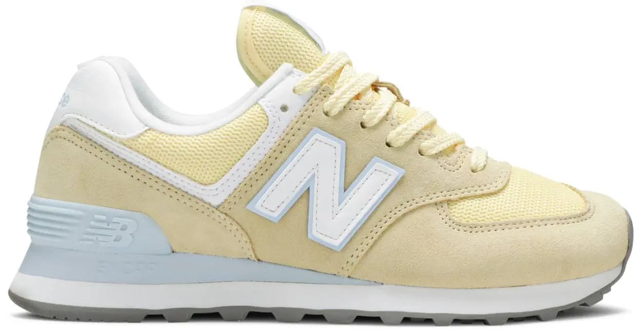 Giày New Balance Wmns 574 'Yellow Blue' WL574ESG