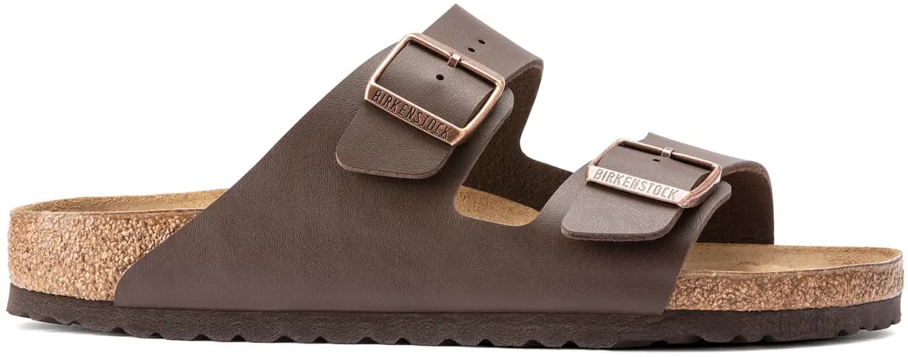Dép Birkenstock Arizona Birko Flor 'Dark Brown' 51703
