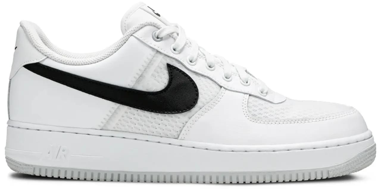 Giày Nike Air Force 1 Low 'Transparent White Black' CI0060-100