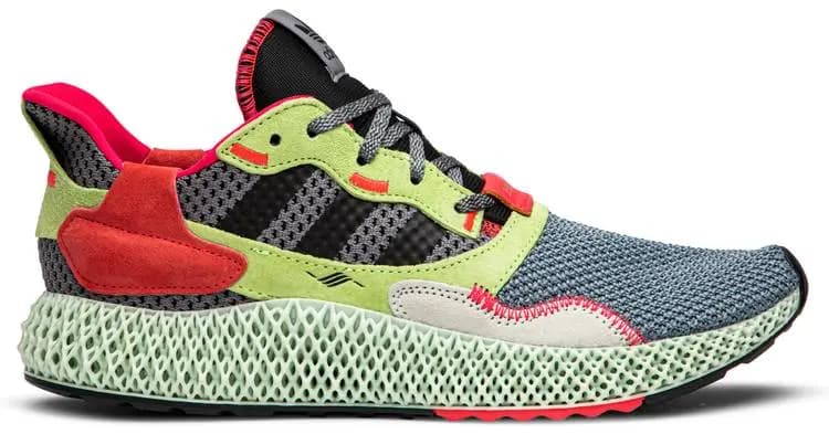 Giày Adidas ZX 4000 Futurecraft 4D 'Grey Yellow' BD7927
