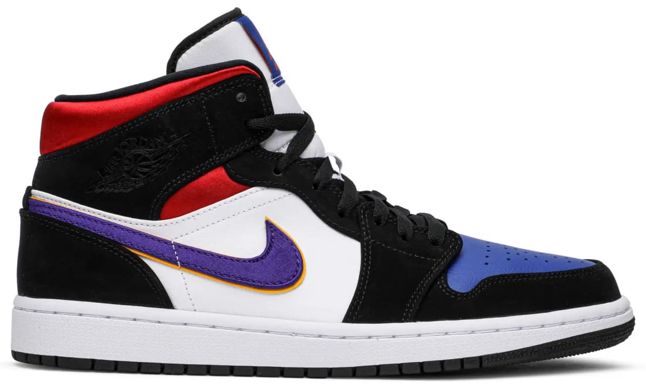 Giày Nike Air Jordan 1 Mid 'Lakers Top 3' 852542-005