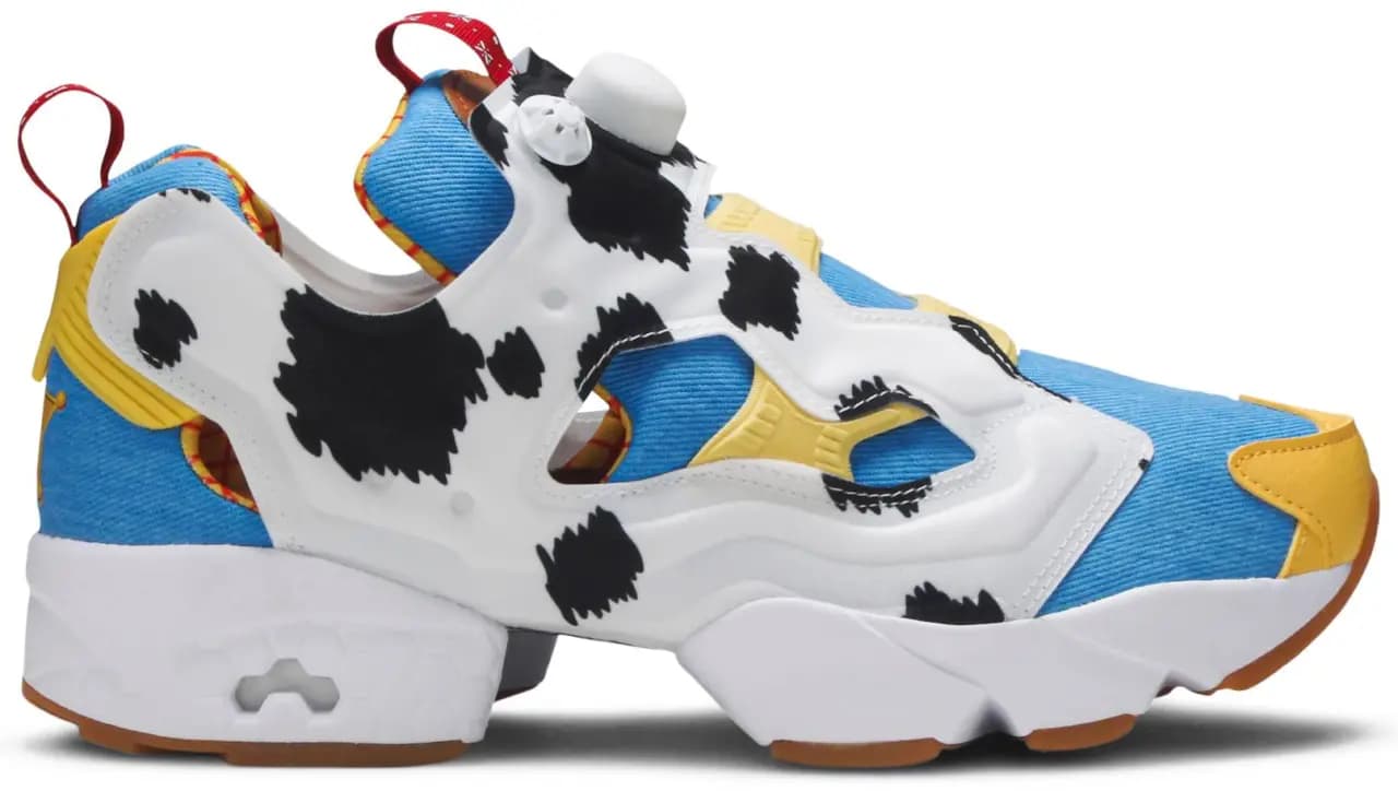 Giày Reebok Toy Story 4 x BAIT x InstaPump Fury OG Mixed 'Woody and Buzz' EG7834