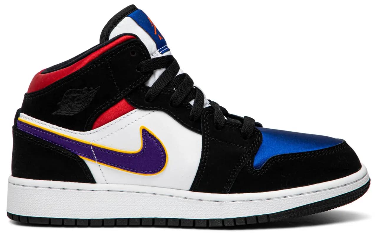 Giày Nike Air Jordan 1 Mid SE GS 'Rivals' BQ6931-005