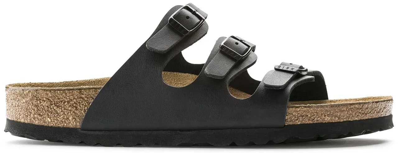 Dép Birkenstock Florida Soft Footbed Birko Flor 'Black' 53011