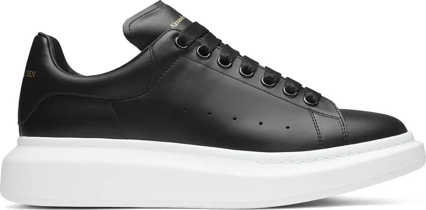 Giày Alexander McQueen Oversized 'Black White Sole' 553680-WHGP5-1000