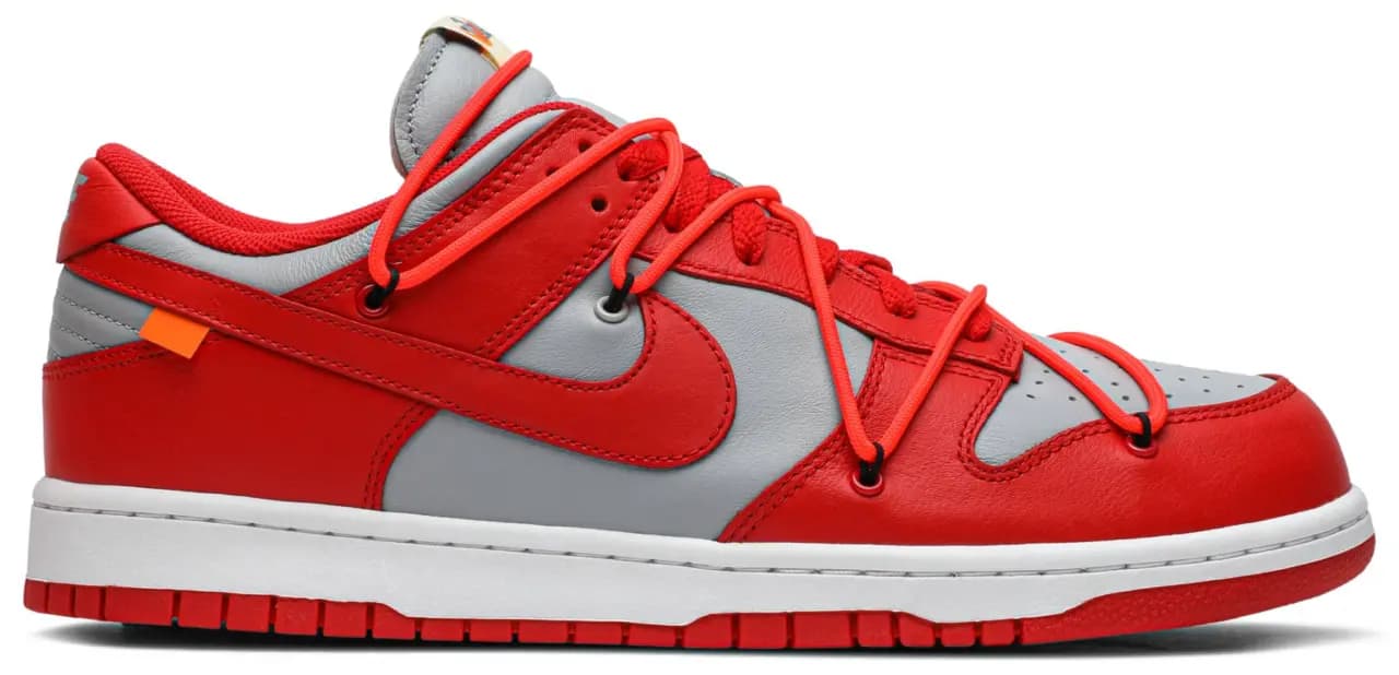 Giày Nike Off-White x Dunk Low 'University Red' CT0856-600