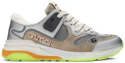Giày Gucci Wmns Ultrapace 'Silver Metallic' 592882-HQK20-8166