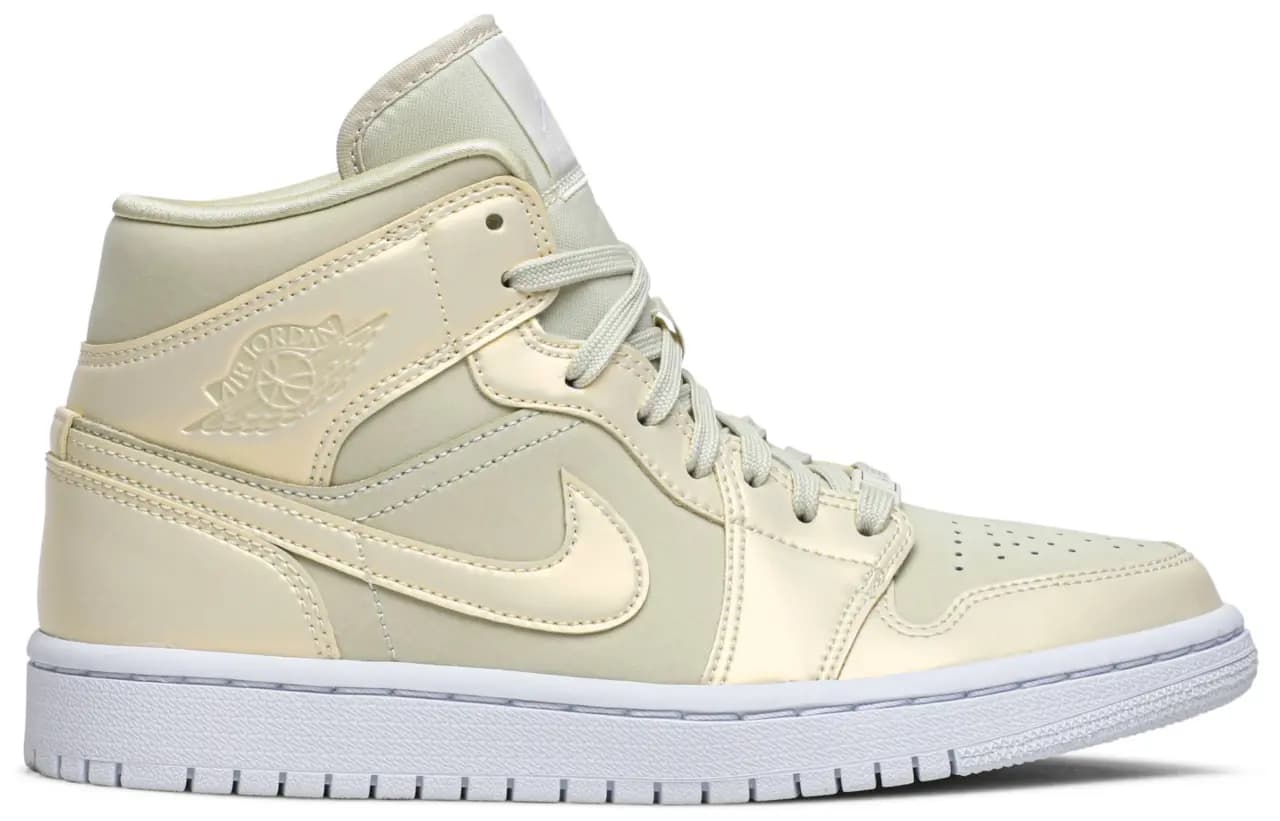 Giày Nike Wmns Air Jordan 1 Mid 'Lemon Yellow' CK6587-200