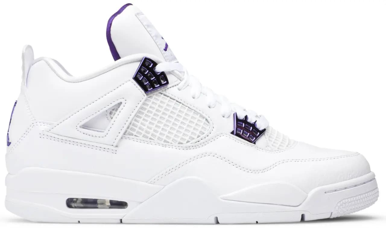 Giày Nike Air Jordan 4 Retro Metallic Purple CT8527-115