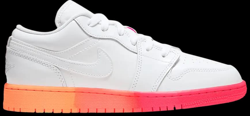 Giày Nike Air Jordan 1 Low GS 'Sunset Sole' 554723-100
