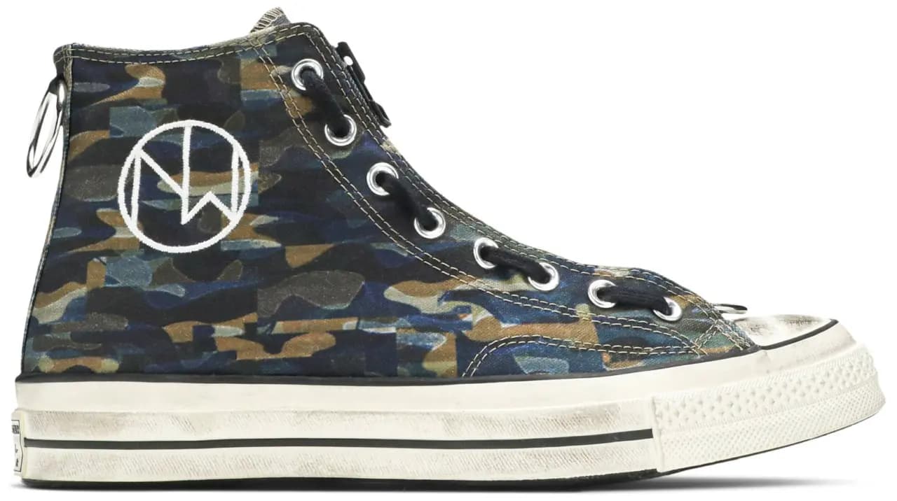 Giày Converse UNDERCOVER x Chuck 70 Hi 'Camo' 164833C