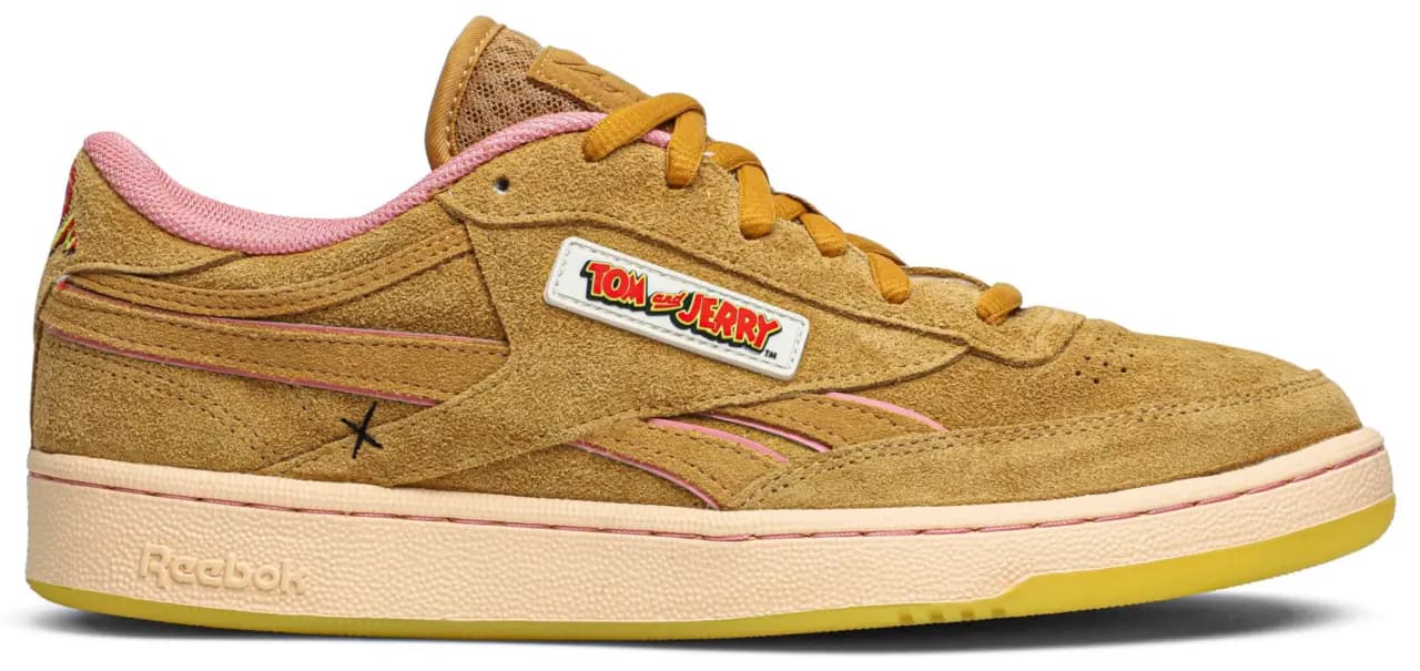 Giày Reebok Tom &amp; Jerry x Club C Revenge Low 'Jerry' FW4632