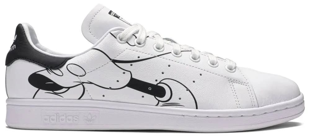 Giày Adidas Mickey Mouse x Stan Smith 'Black' FW2895