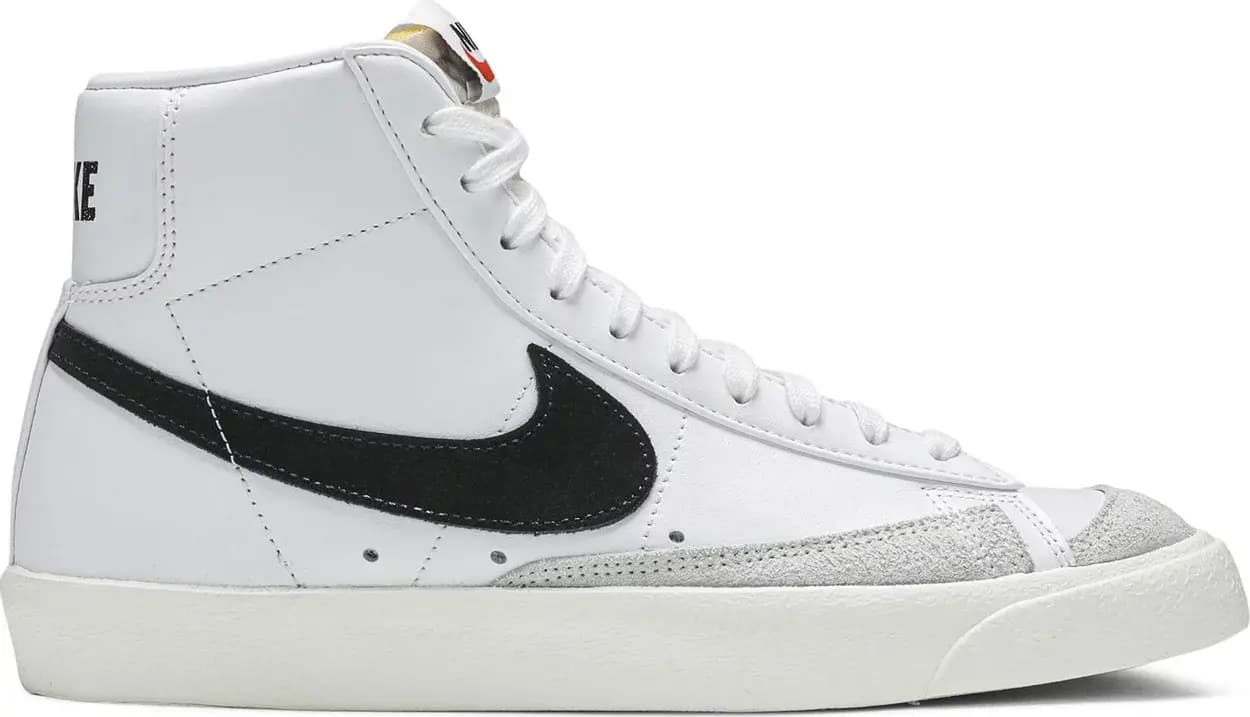 Giày Nike Wmns Blazer Mid 77 Vintage 'White Black' CZ1055-100