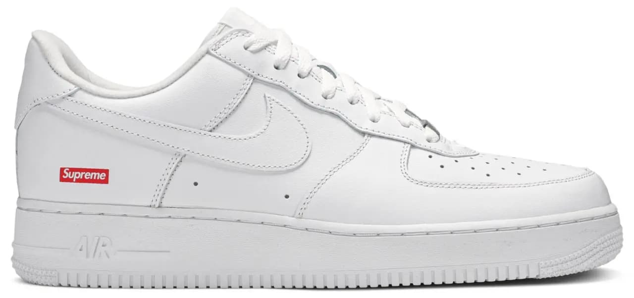 Giày Nike Air Force 1 Low Supreme "White" CU9225-100