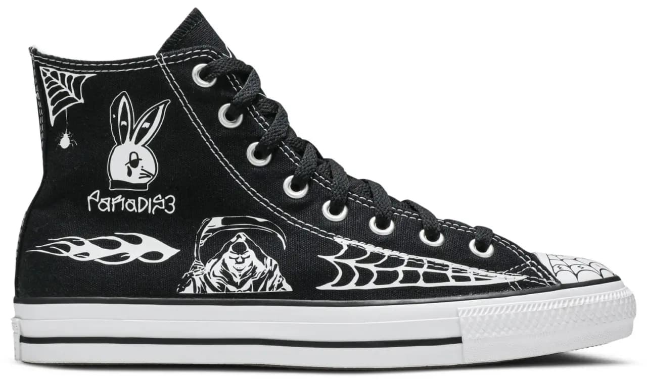 Giày Converse Sean Pablo x Chuck Taylor All Star Pro High 'Black' 167952C