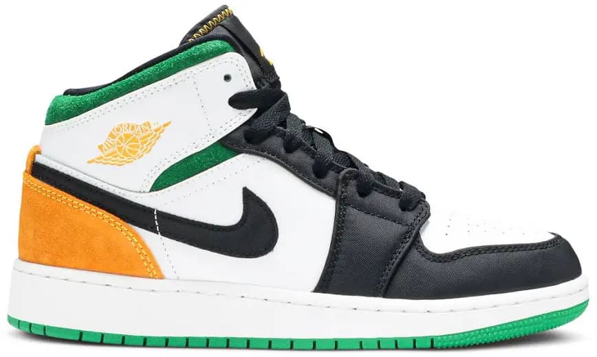 Giày Nike Air Jordan 1 Mid SE GS 'Oakland' BQ6931-101