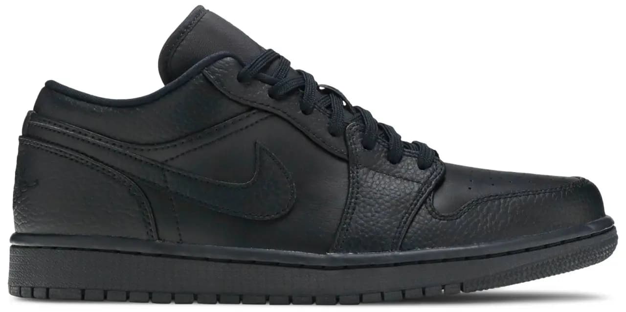 Giày Nike Air Jordan 1 Low 'Triple Black' 553558-091