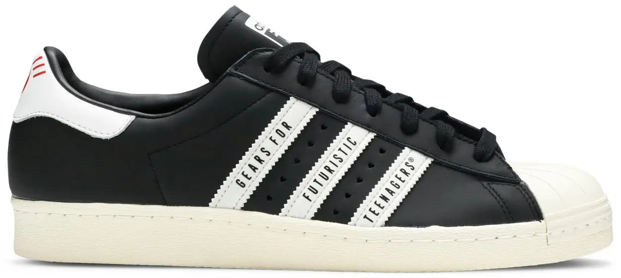 Giày Adidas Human Made x Superstar 'Gears For Futuristic Teenagers Black' FY0729