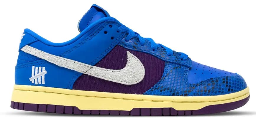 Giày Nike Dunk Low Undefeated 5 On It Dunk Vs AF1 'Blue' DH6508-400