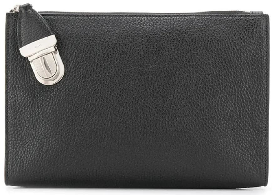Túi Bally Men's Stein 'Black Leather' 6207773