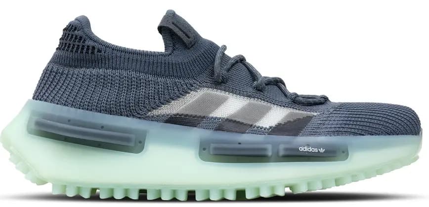 Giày Adidas NMD S1 'Grey Green Glow' GZ9233