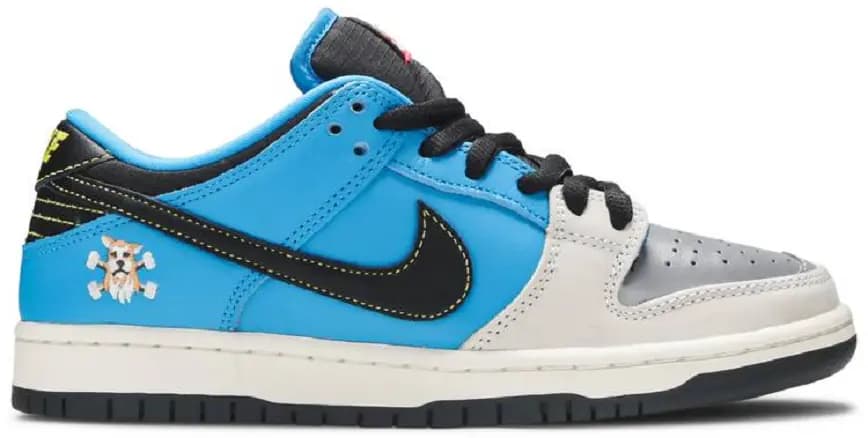 Giày Nike Instant Skateboards x Dunk Low Pro SB QS 'Blue' CZ5128-400
