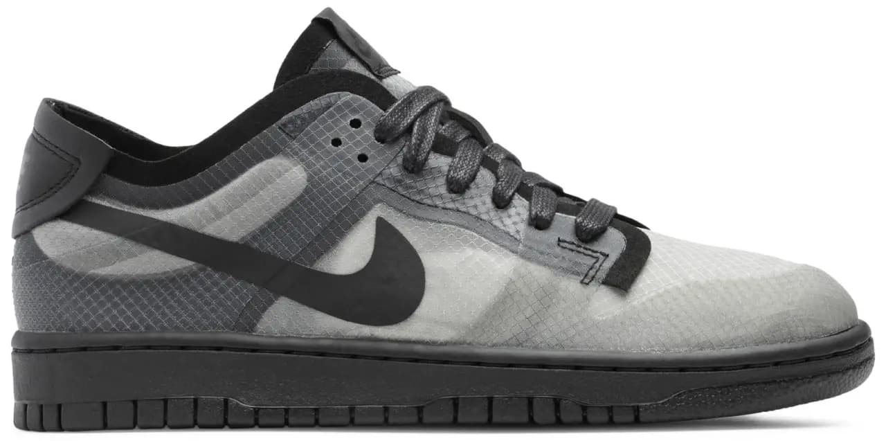 Giày Comme des Garçons x Nike Wmns Dunk Low 'Black Clear' CZ2675-002
